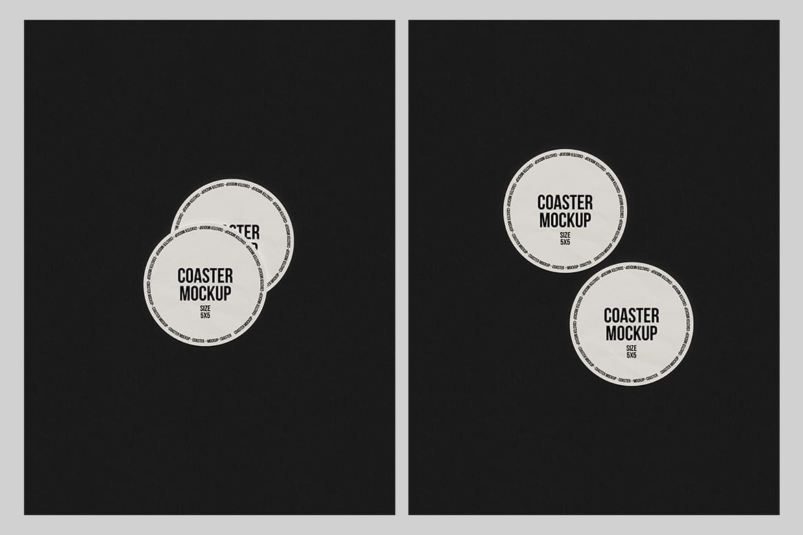 Coaster Mockup