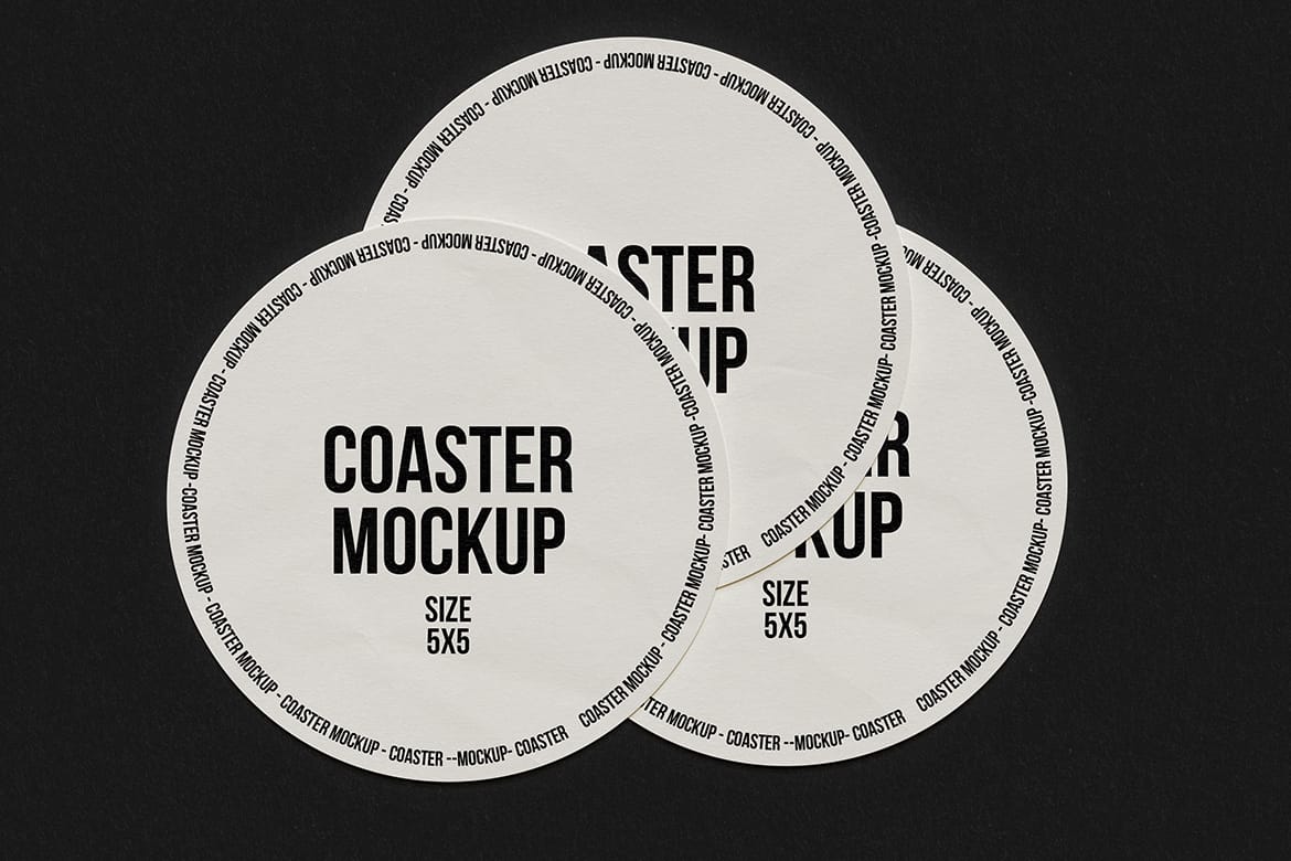 Coaster Mockup