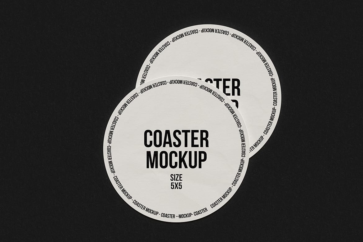 Coaster Mockup