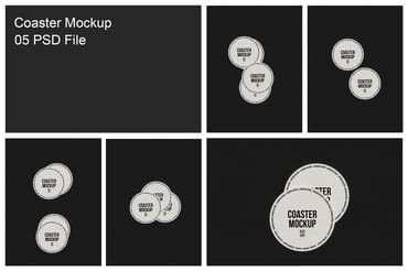 Coaster Mockup