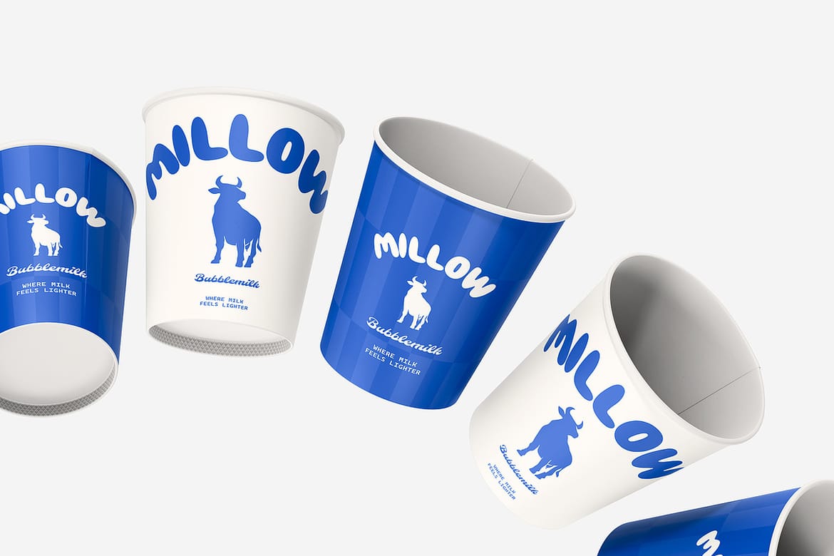 Bubble Milk – Bold Display Font