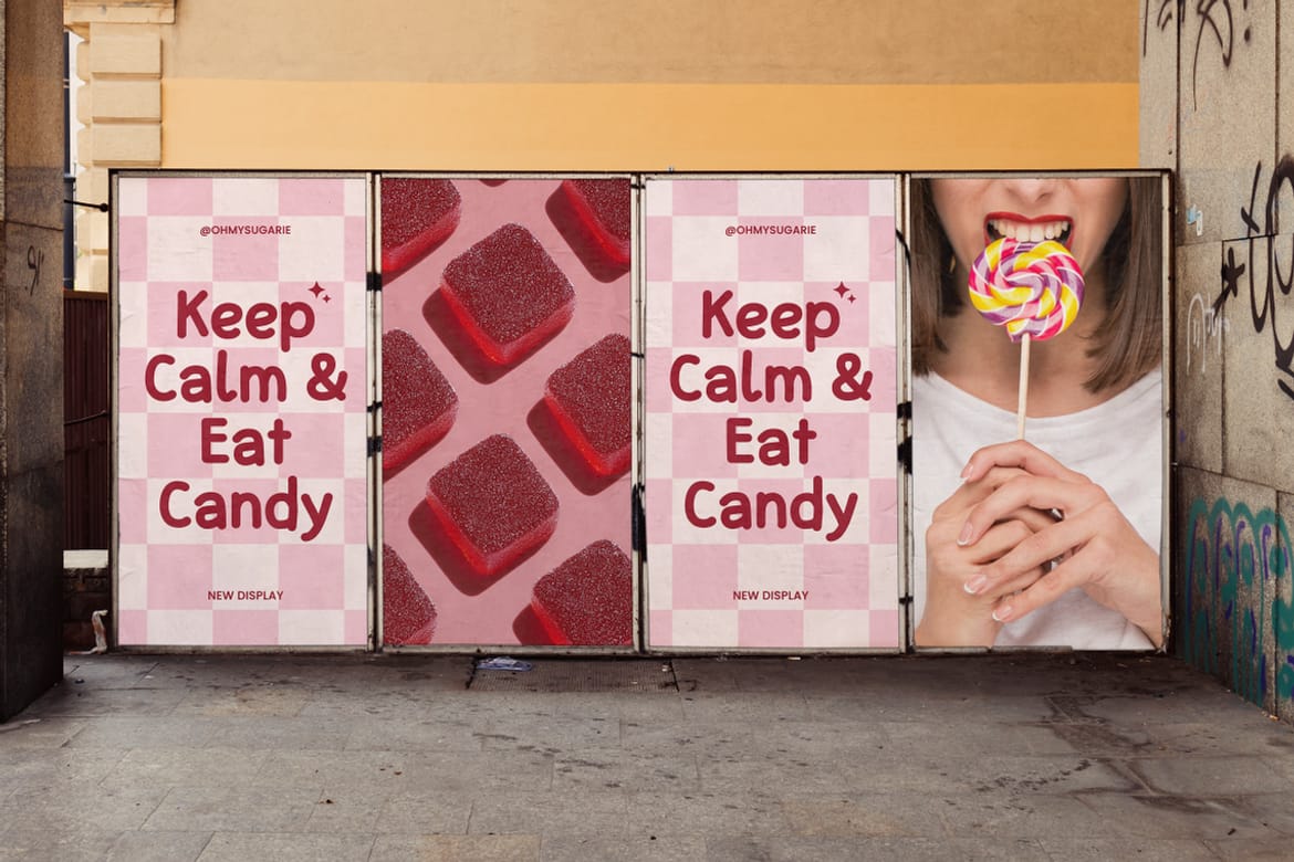 Oh My Sugarié – Fun Display Font