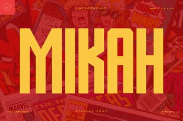 Mikah - Modern and Evergreen font