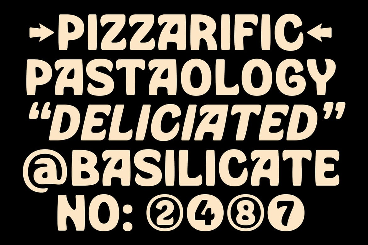 Bukbon - Bold Display Font