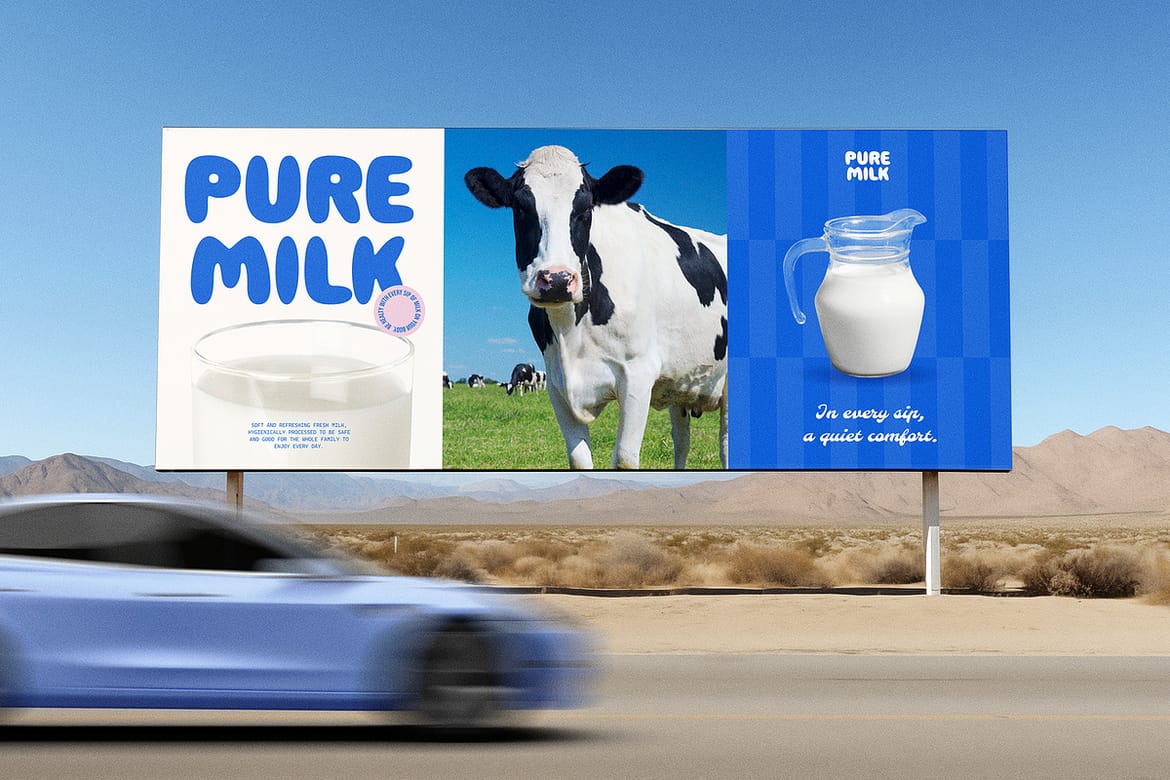 Bubble Milk – Bold Display Font