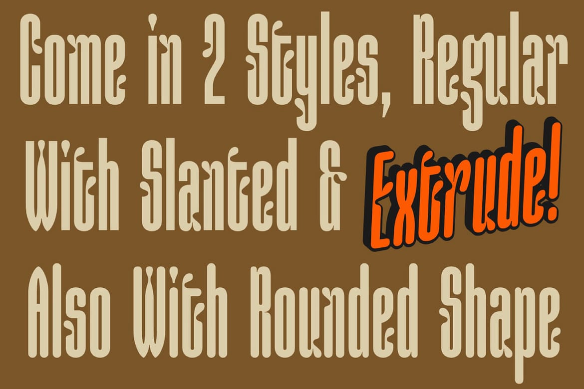 AOT Creamilk Playful Condensed Font