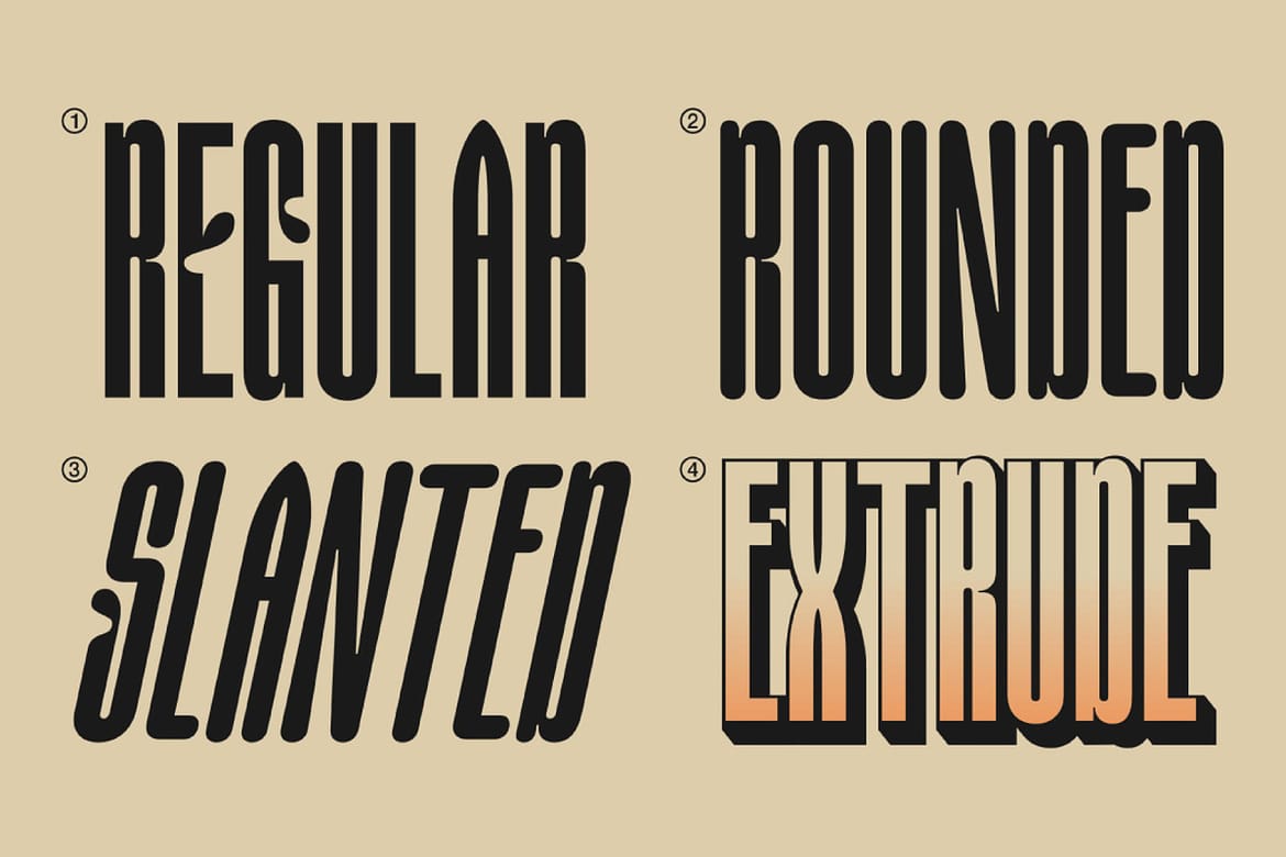 AOT Creamilk Playful Condensed Font