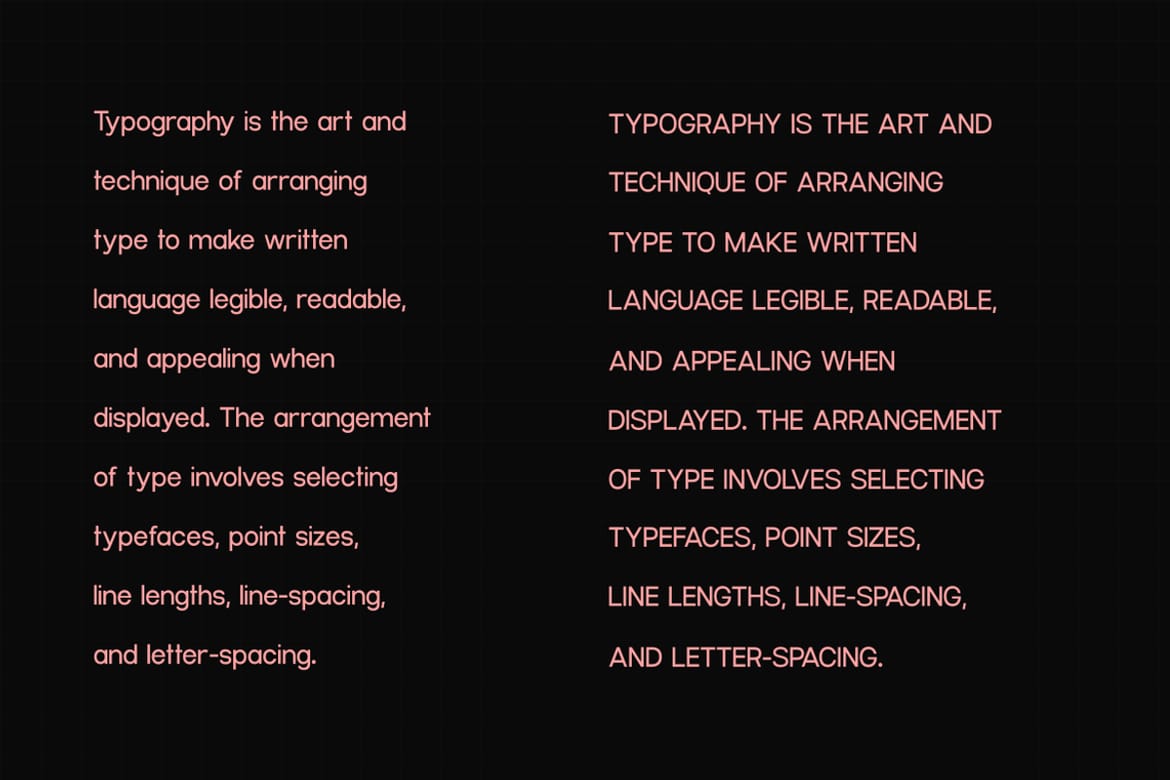 Ariex Nue - A Minimal Sans-serif