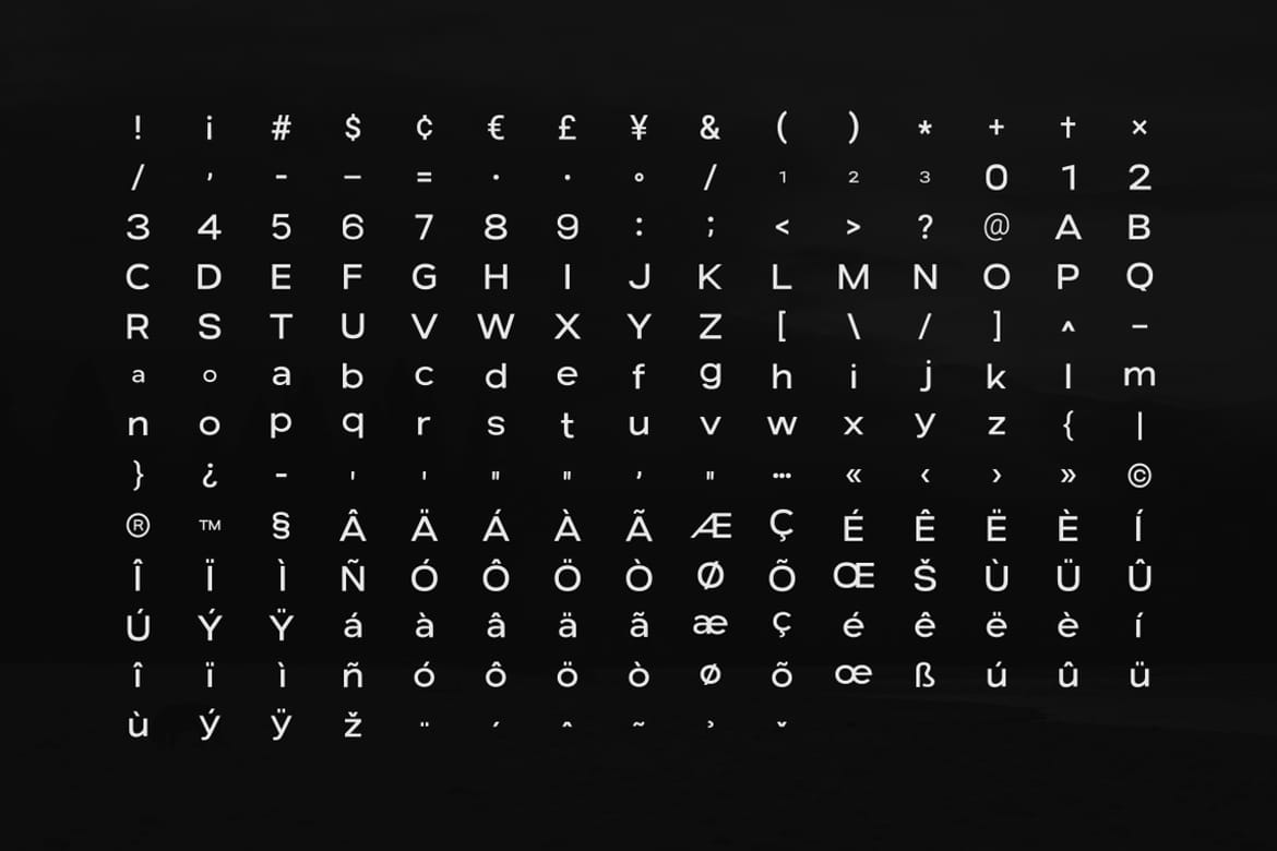 Stark Nue - a Premium Sans-serif