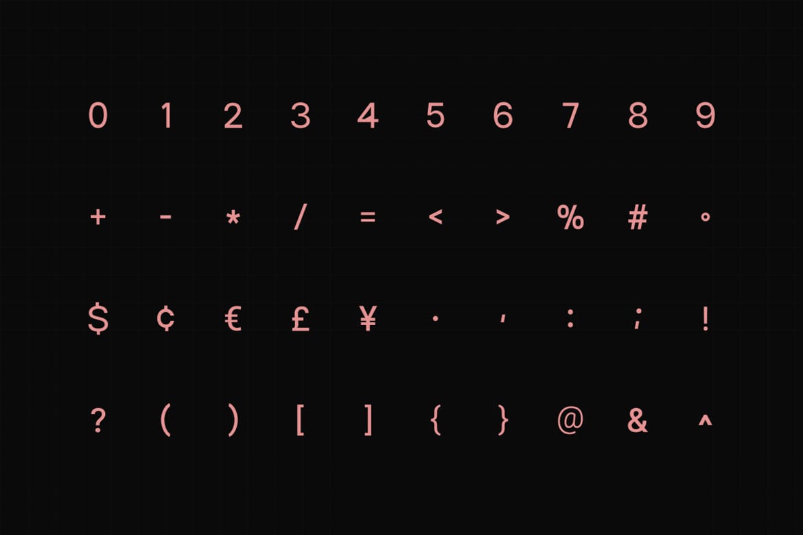 Ariex Nue - A Minimal Sans-serif