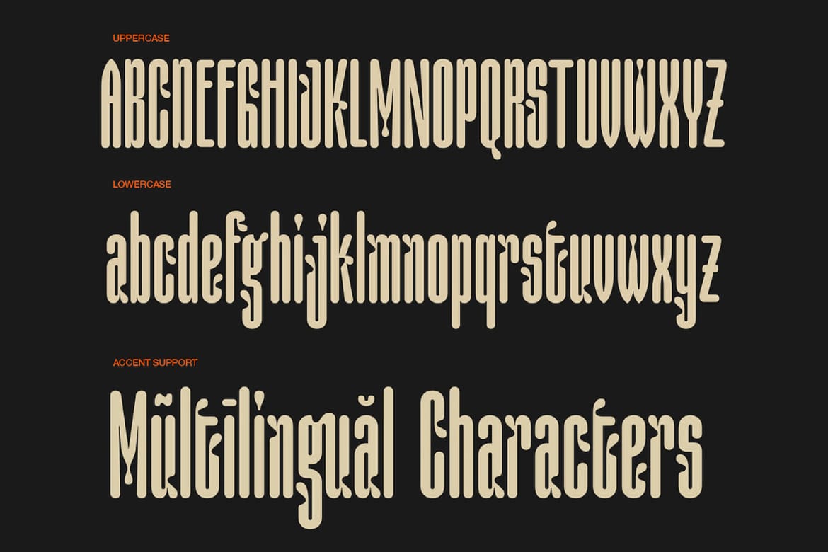 AOT Creamilk Playful Condensed Font