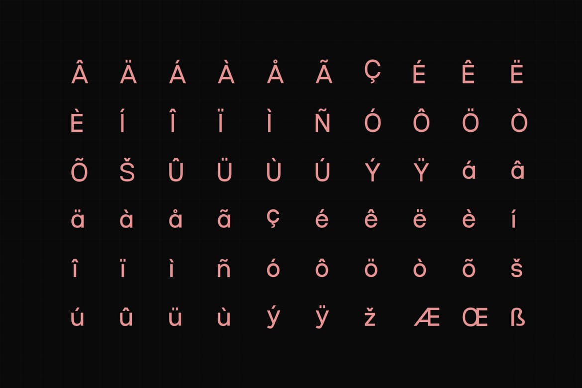 Ariex Nue - A Minimal Sans-serif