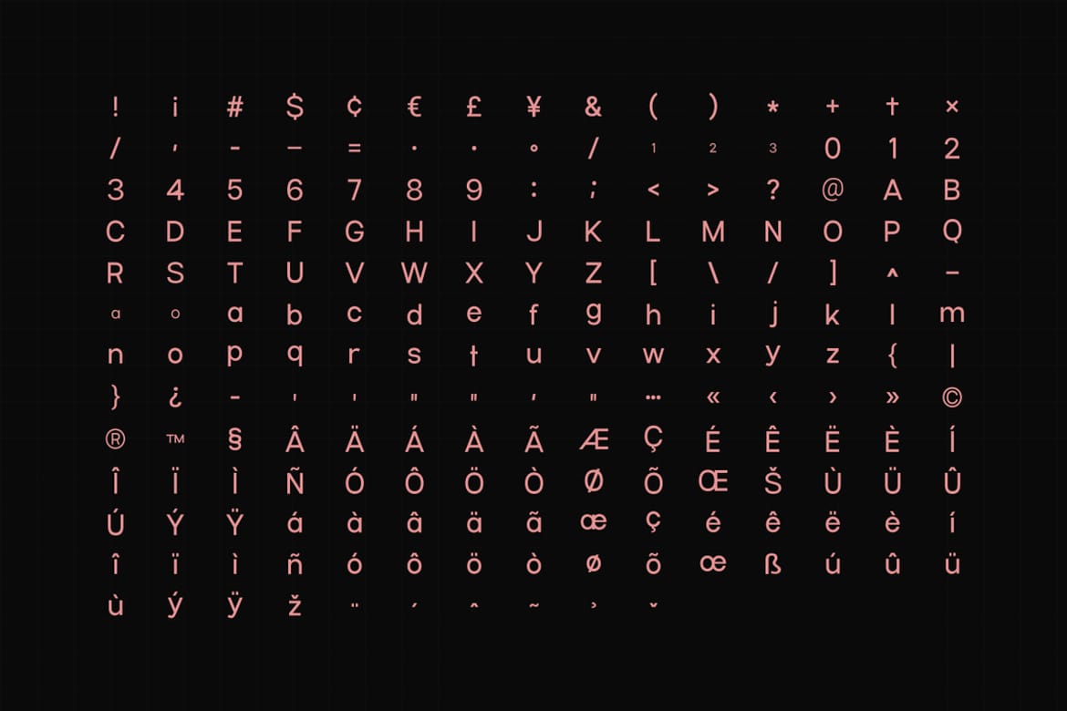 Ariex Nue - A Minimal Sans-serif