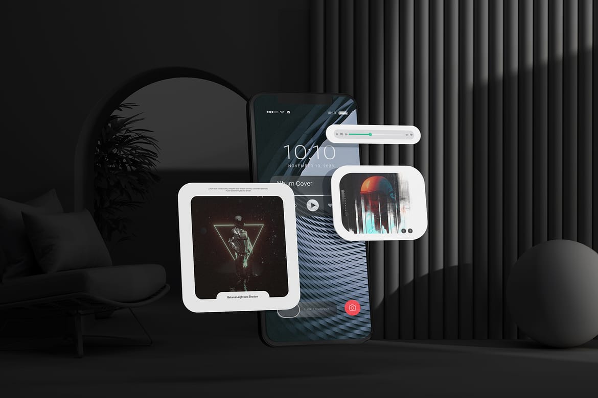 Screen Website Mockup