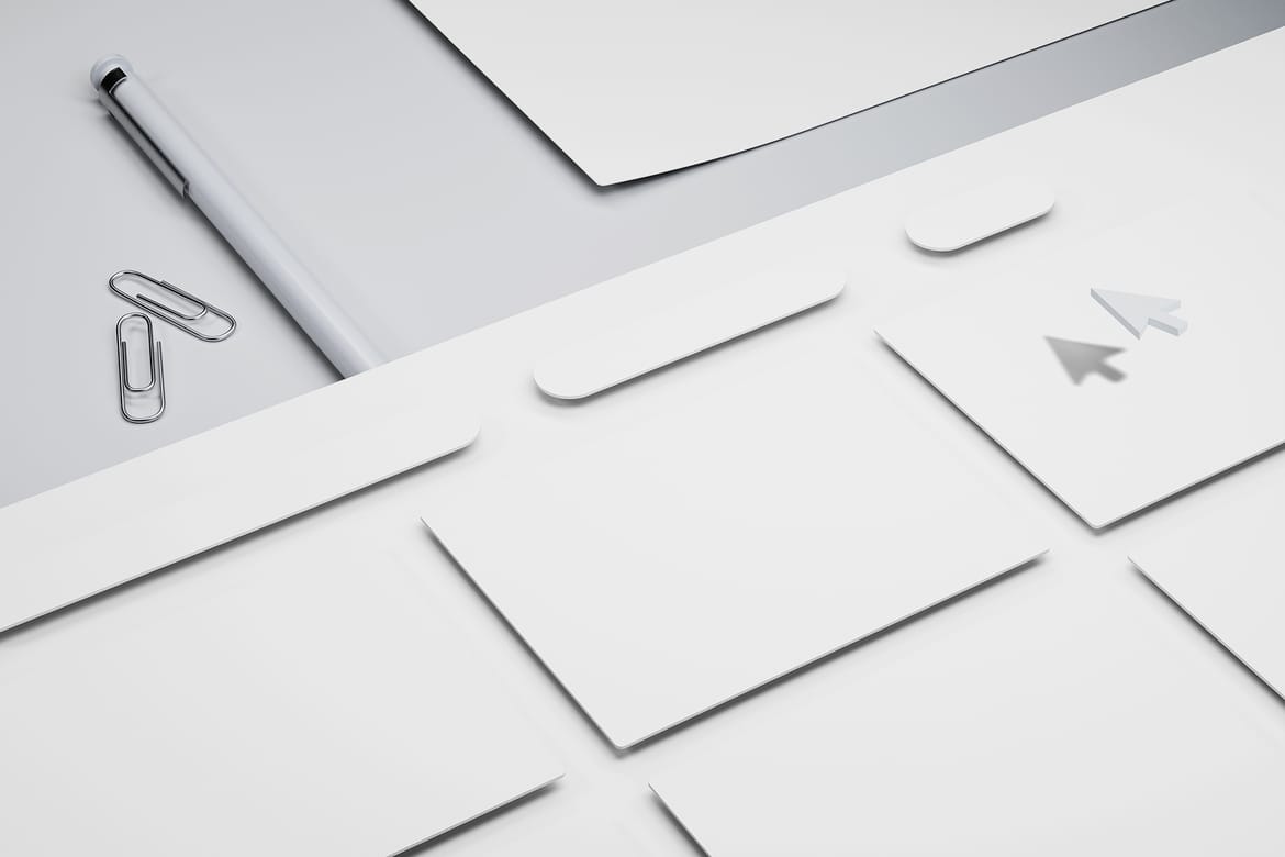 Screen Website Mockup