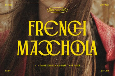 Macchiola | Vintage Display Serif