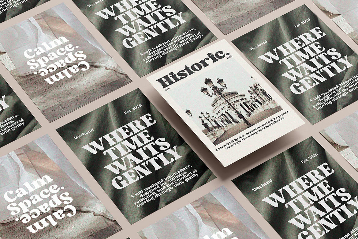 Magic Display | Retro Serif Typeface