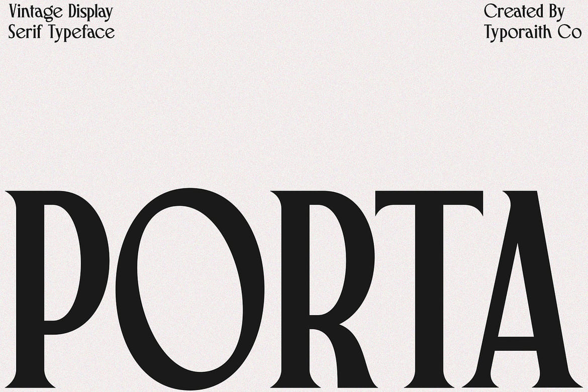 Macchiola | Vintage Display Serif