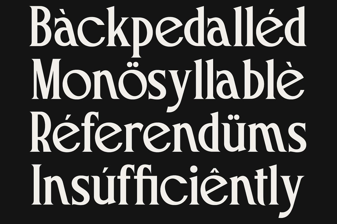 Macchiola | Vintage Display Serif