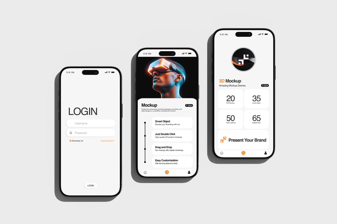 iPhone 17 Pro Device Interface Mockup