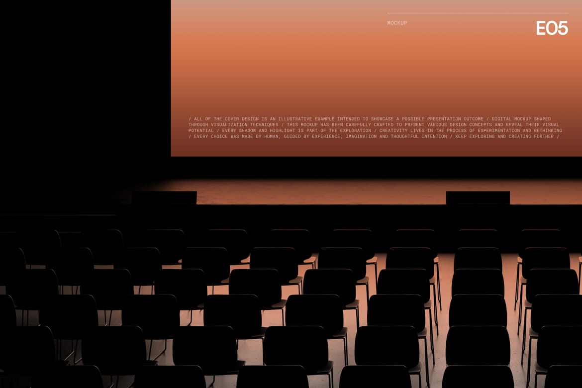 Conference Stage Mockup E05
