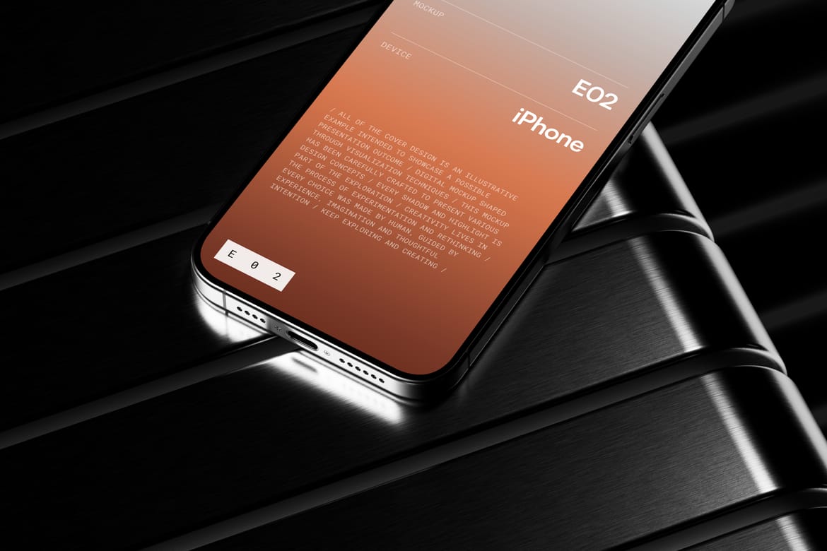 iPhone Mockup E02