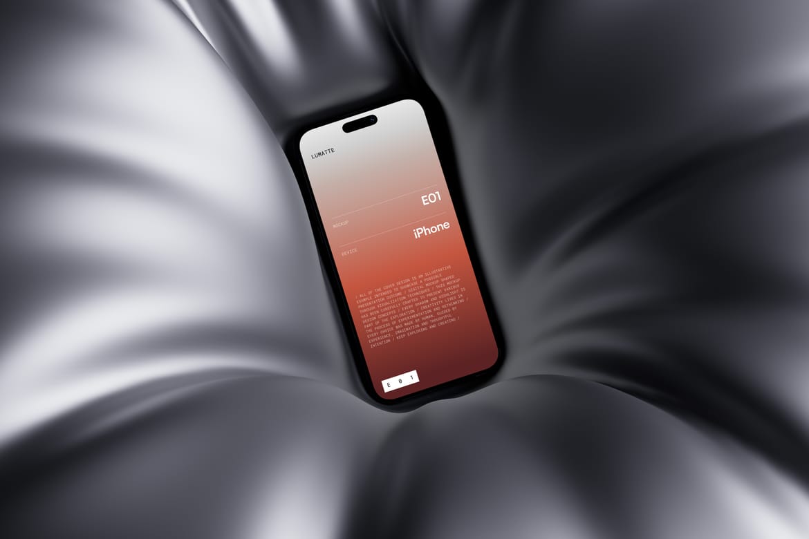 iPhone Mockup E01