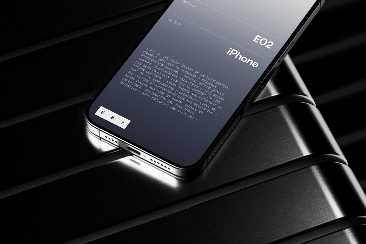 iPhone Mockup E02