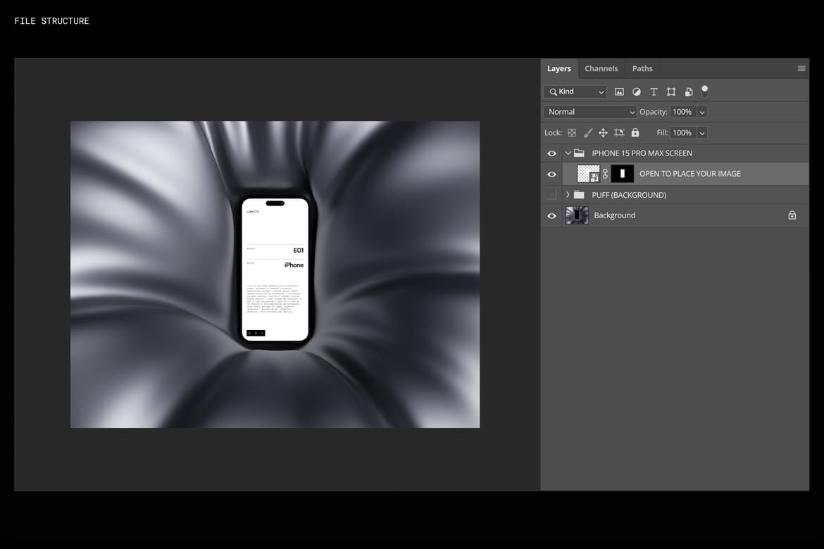 iPhone Mockup E01