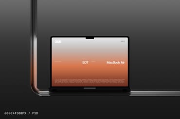 MacBook Air Collection E07 Mockup 2