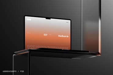 MacBook Air Collection E07 Mockup 4