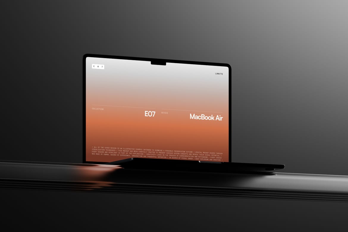 MacBook Air Collection E07 Mockup 1 