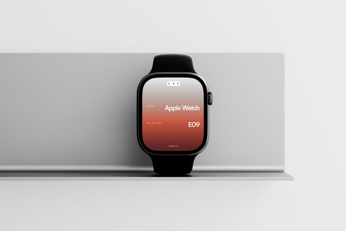 Apple Watch Mockup Collection E09