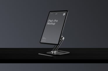 Free iPad Pro Mockup / Dusk Series