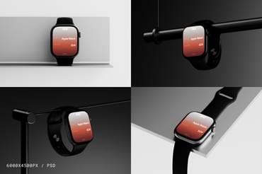 Apple Watch Mockup Collection E09