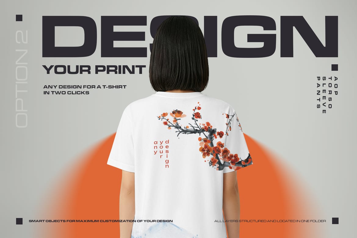 Mockup Woman T-Shirt Set – Asian Model Studio Edition. Generated Ai