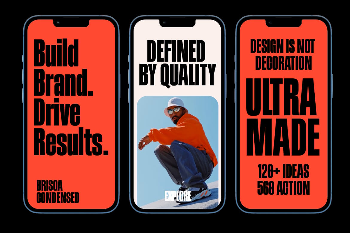 Hansanu - Condensed Font