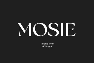 Mosie – Display Serif