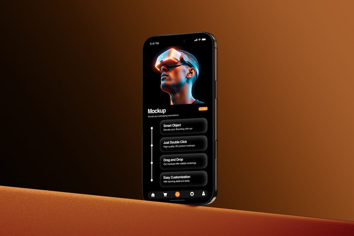 Industrial iPhone 17 Pro Mockup