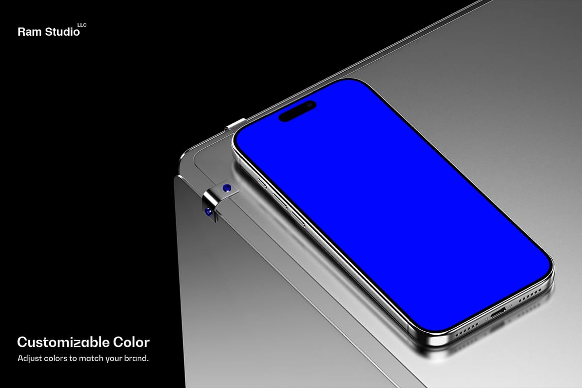 Industrial iPhone 17 Pro Mockup