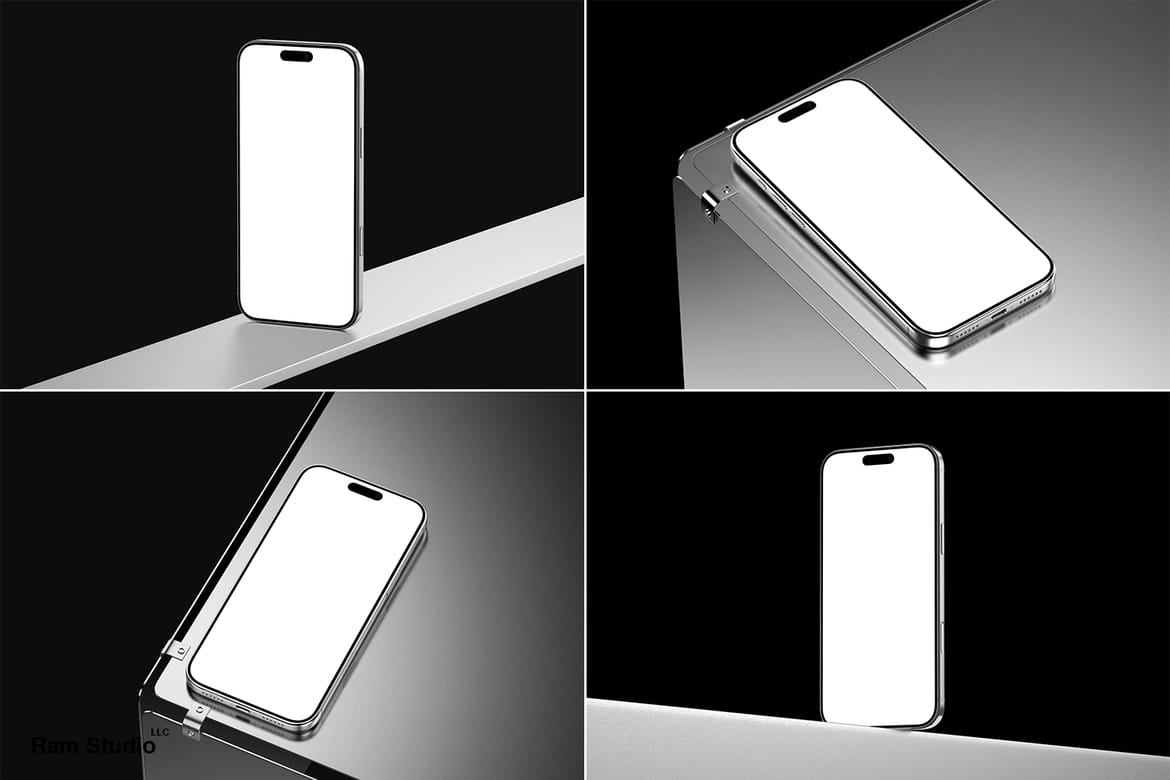 Industrial iPhone 17 Pro Mockup