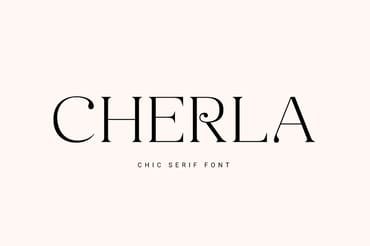 Cherla – Chic Serif Font