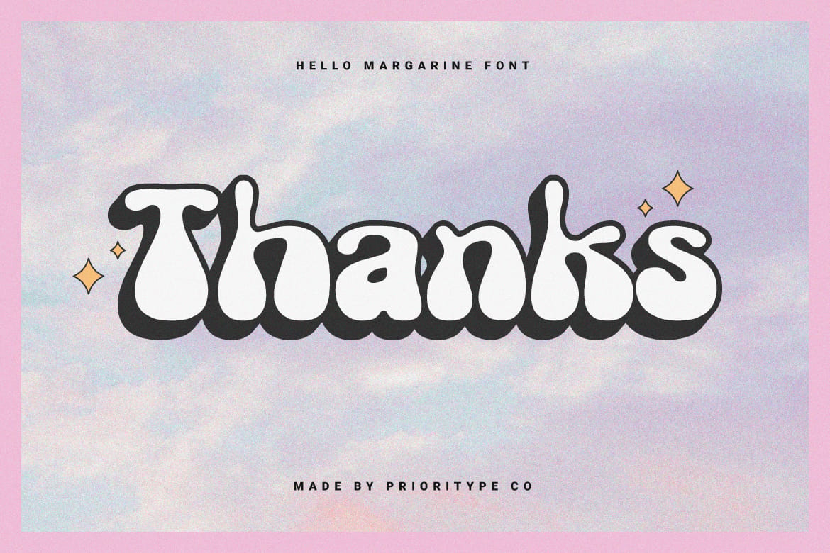 Hello Margarine - Groovy Font