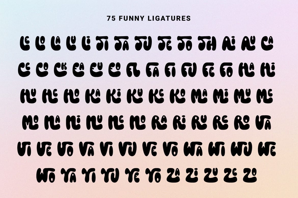 Nineties Stuff - Groovy Font