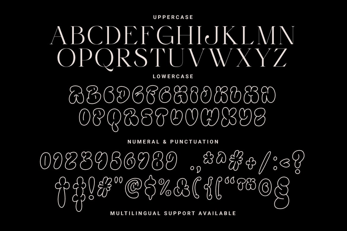 Punk Idols – Serif & Throw Up Font
