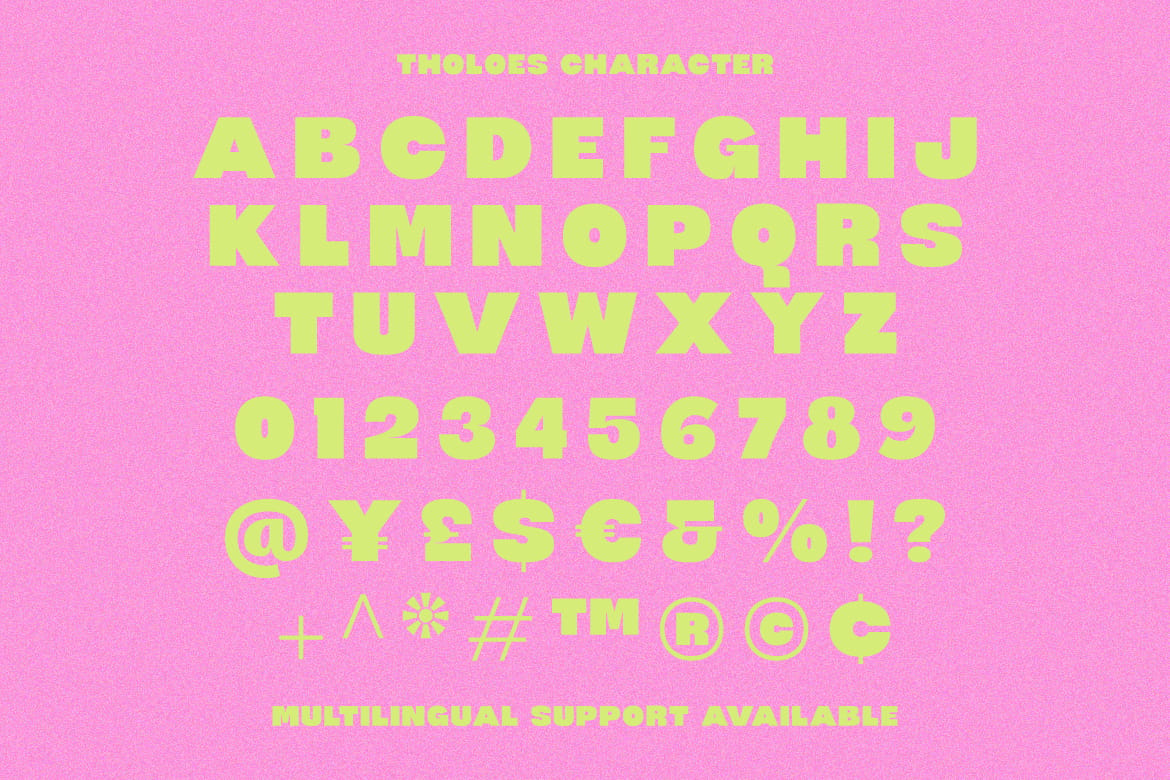 Tholoes Display Sans