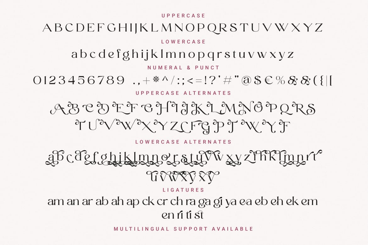 Paris Avenue - Modern Display Serif