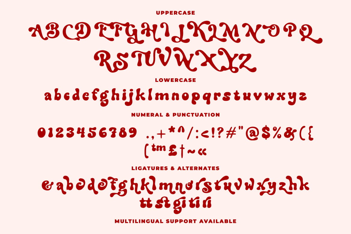 Retro Give - Groovy Display Font