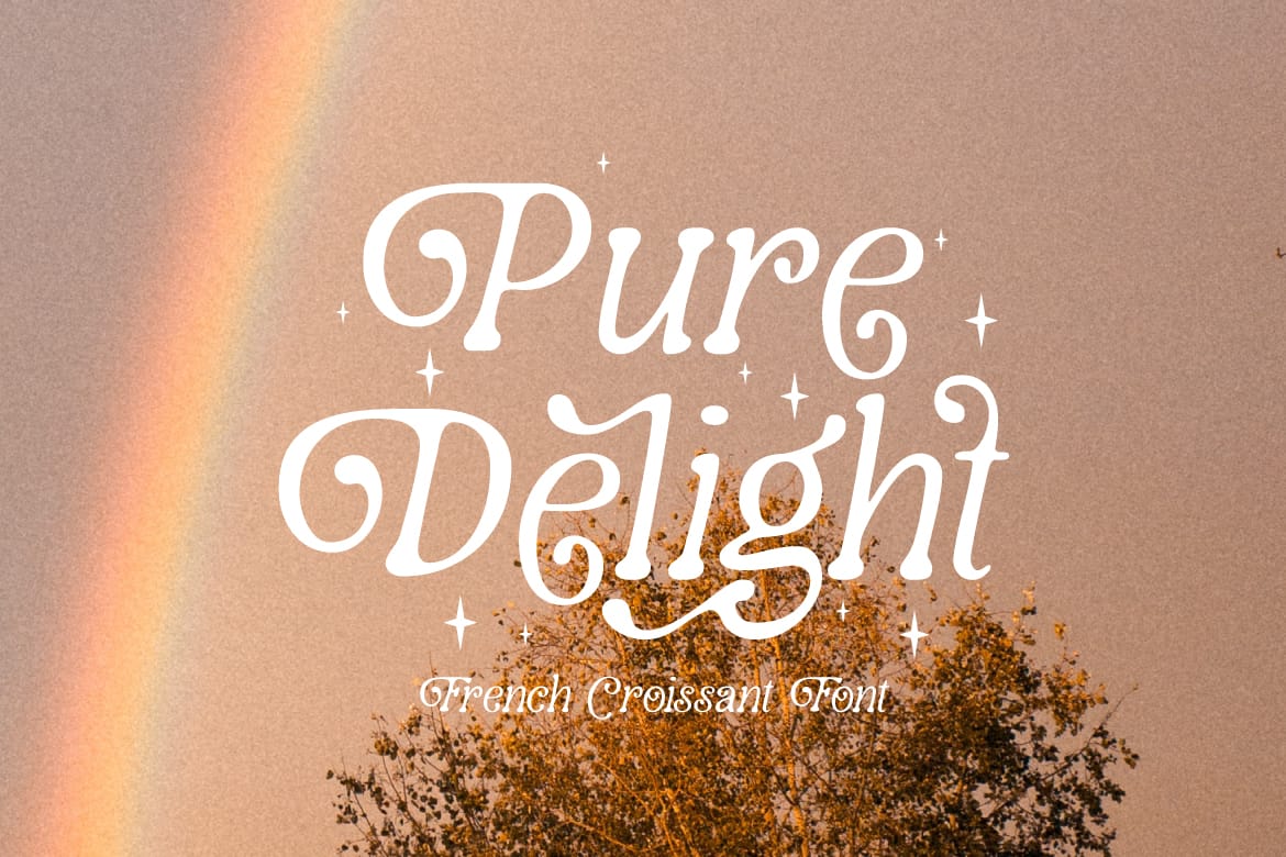 French Croissant Typeface