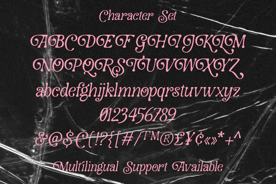 French Croissant Typeface
